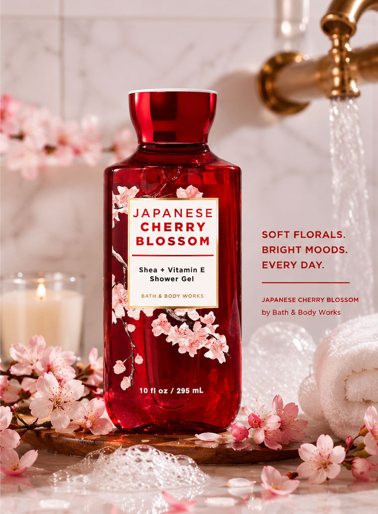شاور ژل Japanese Cherry Blossom